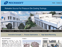 Tablet Screenshot of mechasoft.in